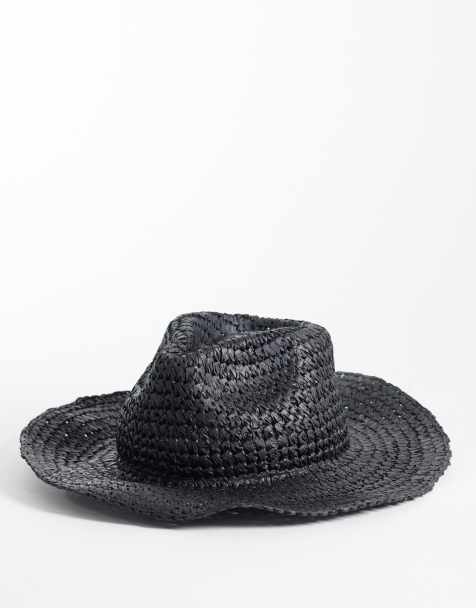 Reclaimed Vintage - Chapeau de cowboy unisexe - Noir - view 1