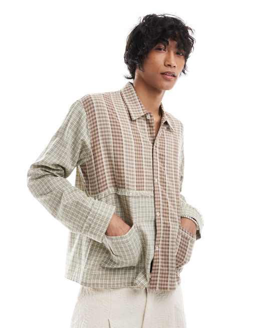 Chemise a carreaux vintage top