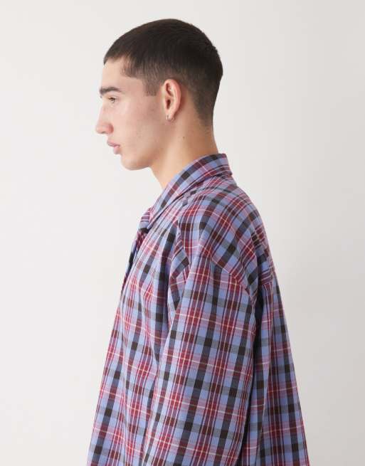Chemise manches longues pour homme par Au Noir | SOSA Marine Rouge
