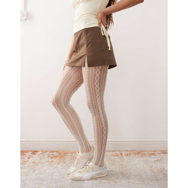 Bas Collant Vintage Gitane Seamless, Taille M (T3 Ou T2) - Neuf Avec étiquettes, Couleur Marron