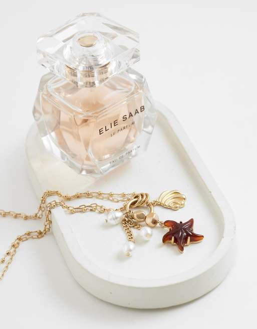 Reclaimed Vintage - Collier chaîne à superposer avec breloque coquillage - Doré, 2 de 4