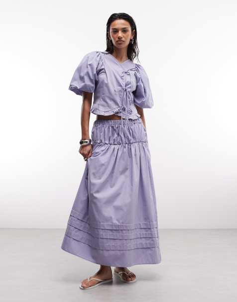 Reclaimed Vintage - Conjunto de top de estilo vaquera - view 1