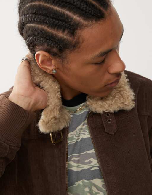 Corduroy aviator jacket hot sale