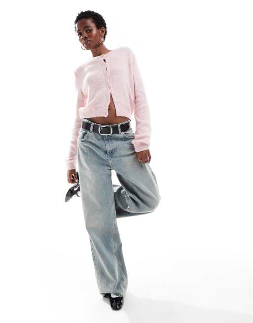 Vintage cropped cardigan new arrivals