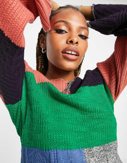 Vintage cropped sweater cheap