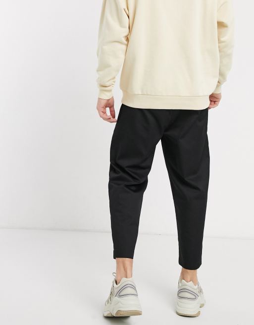 Relaxed cropped pants sale