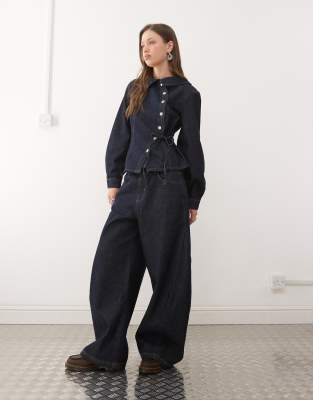 Reclaimed Vintage denim co-ord in indigo | ASOS