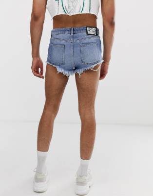 asos mens jean shorts