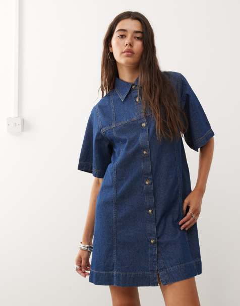 Blue Shirt Dresses | Shop at ASOS