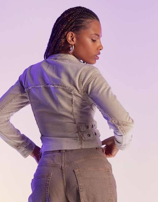 Reclaimed vintage denim jacket deals