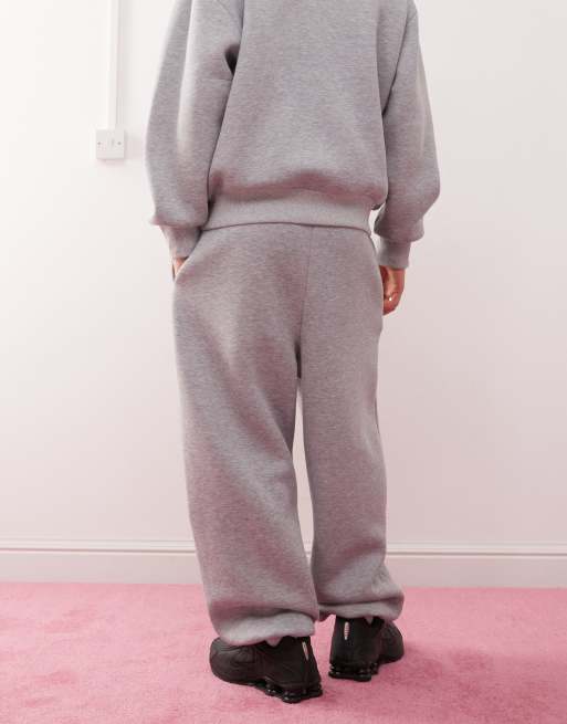 Reclaimed Vintage drawstring relaxed fit sweatpants in heather gray - part of a set, 3 of 5