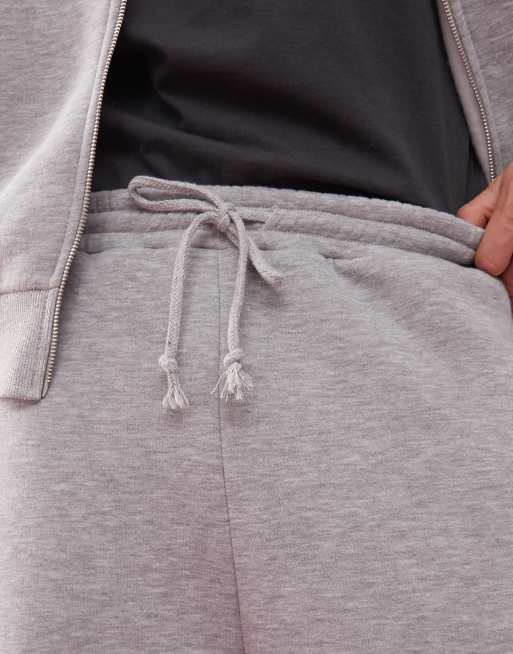 Reclaimed Vintage drawstring relaxed fit sweatpants in heather gray - part of a set, 4 of 5