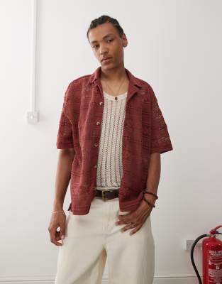 T-shirt pour hommes en coton peigné imprimé à manches courtes et col