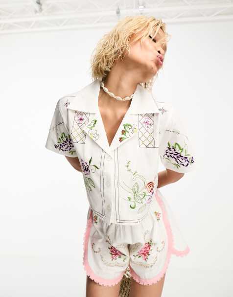 Camicie stampate new arrivals vintage
