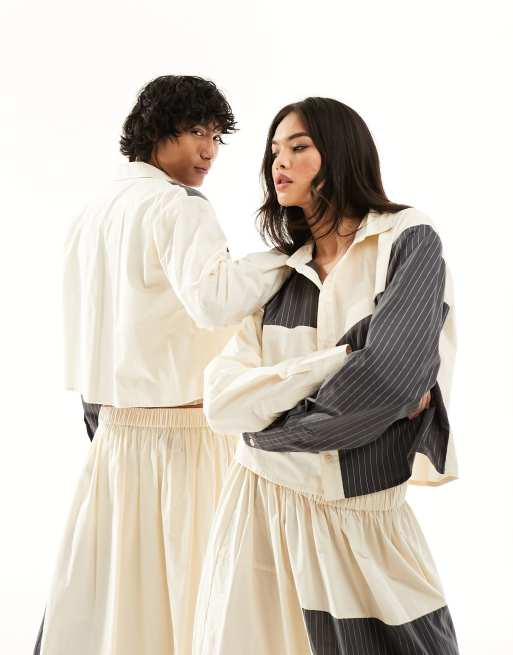 Reclaimed Vintage - Edizione limitata - Camicia unisex con motivo patchwork