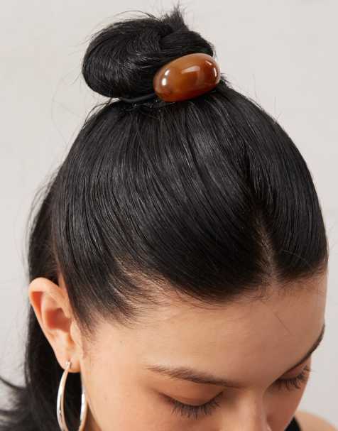 Reclaimed Vintage - Elastico per capelli con dettaglio tartarugato - view 1