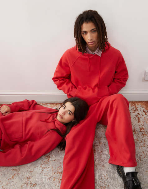 Felpe Con Cappuccio Rosse Da Donna ASOS