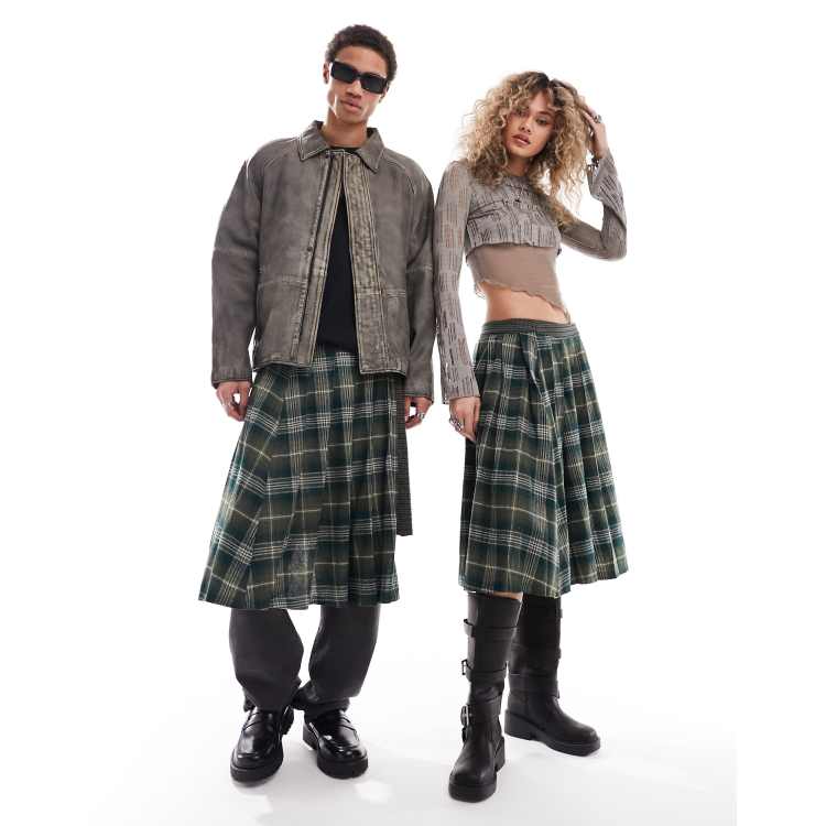 A kilted skirt cheap