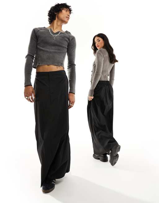 Retro maxi skirt deals