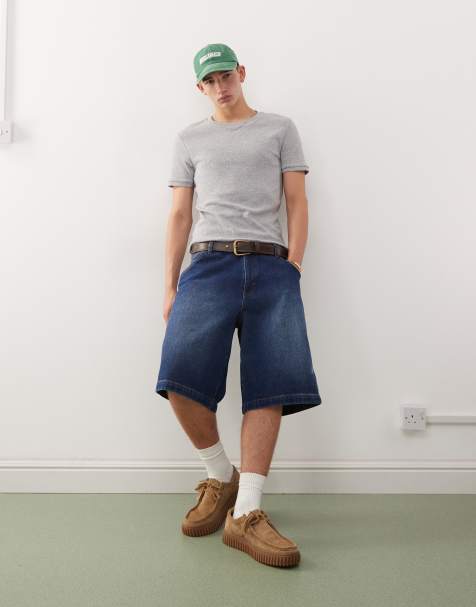 Reclaimed Vintage – Gråmelerad t-shirt i unisex-modell med muscle fit - view 1