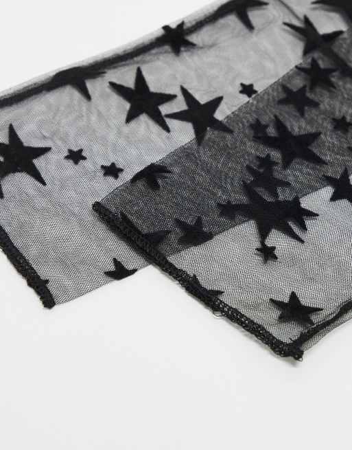 Guanti A Rete Senza Dita - 2 Paia (lunghi E Corti) Neri, Stile Anni 80 Per Feste E Costume - Foto 8