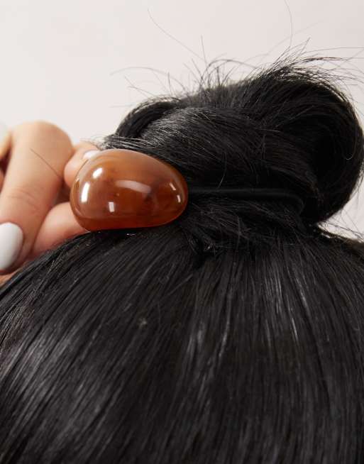 Reclaimed Vintage hairband with cuff in tortoiseshell, 3 of 3