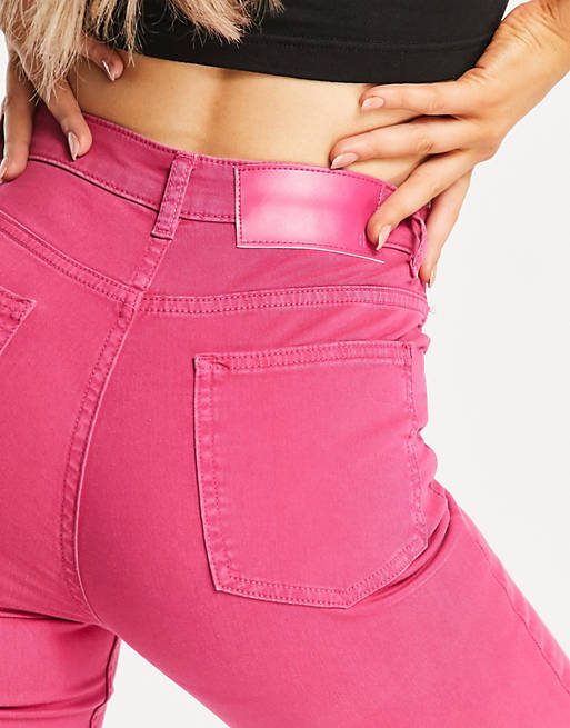  Reclaimed Vintage inspired '90 skinny jean in pink 