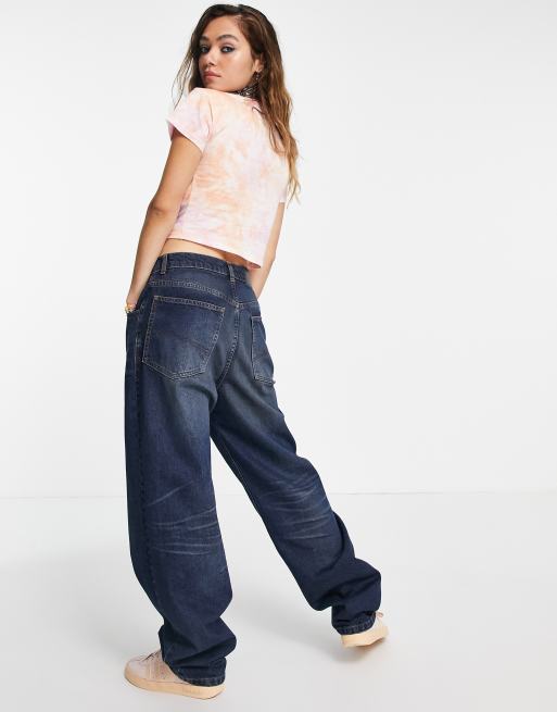Dark blue vintage jeans clearance