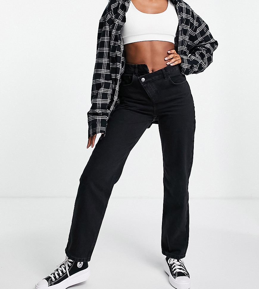 Get the Reclaimed Vintage inspired 90's dad jean with stepped waistband ...