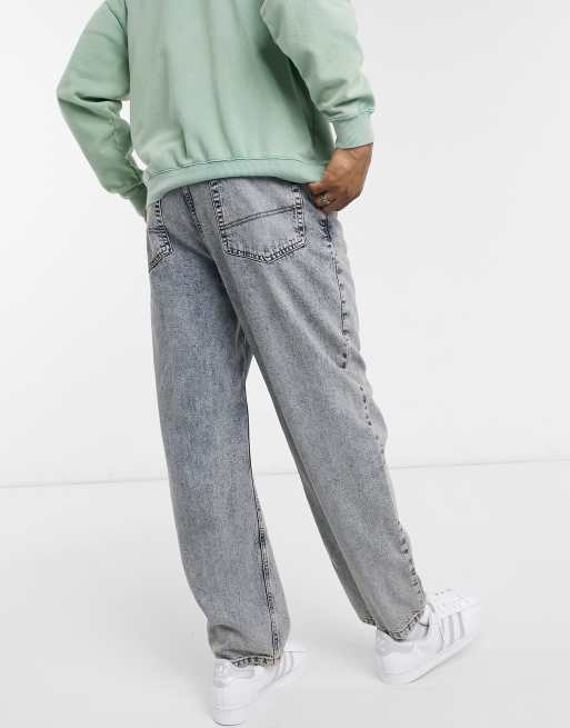 Reclaimed Vintage Inspired 90s dad jeans in antique wash, 2 of 4