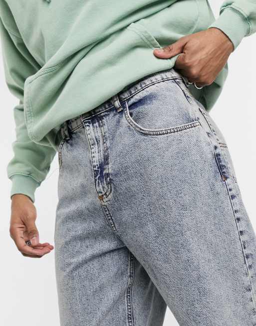 Reclaimed Vintage Inspired 90s dad jeans in antique wash, 3 of 4