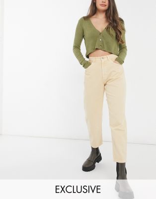 asos reclaimed vintage mom jeans