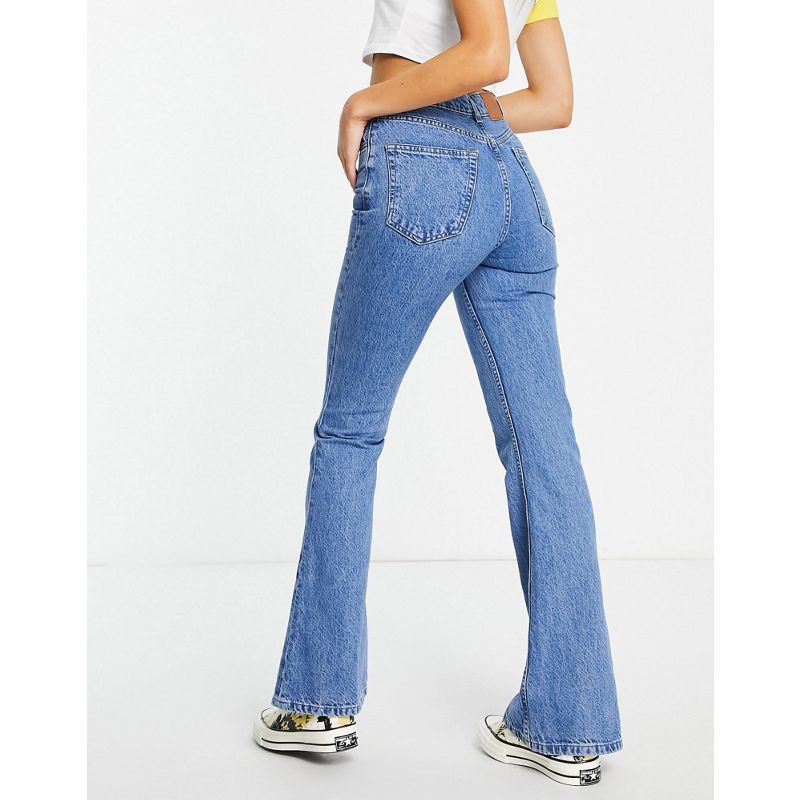 Mom jeans fuxPI Reclaimed Vintage Inspired - '99 - Jeans a zampa blu pretty