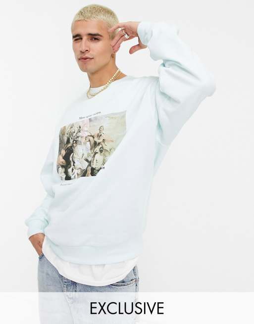Art on sale print sweatshirt