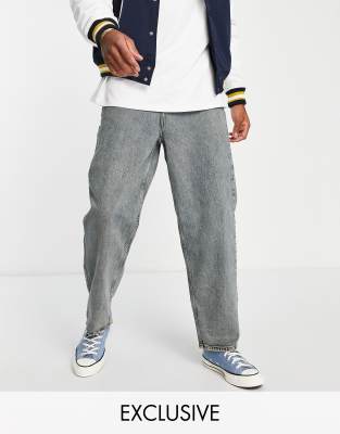 Reclaimed Vintage Inspired - Baggy dad jeans in jaren 90-stijl in antieke wassing 