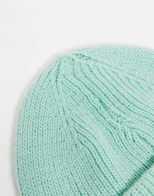 Reclaimed Vintage Inspired - Berretto da pescatore unisex verde menta con logo, 4 di 4
