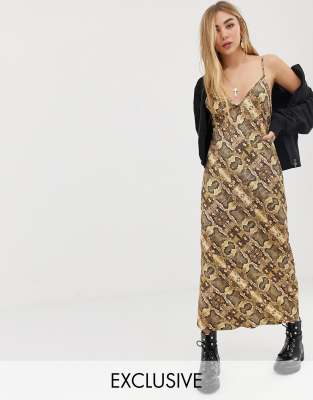 asos reclaimed vintage dress