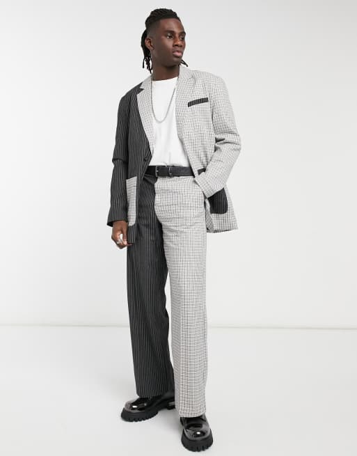 Blazer righe bianco e nero hotsell