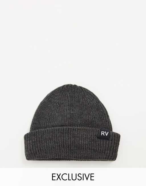 Reclaimed Vintage inspired - Bonnet unisexe style pêcheur - Anthracite