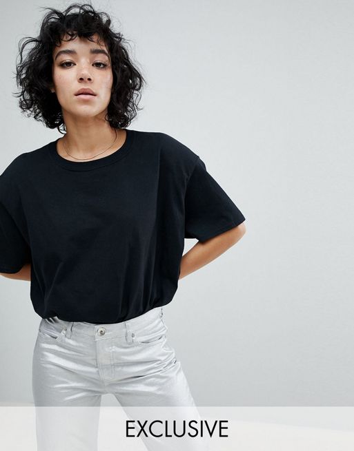 Reclaimed Vintage Inspired Boxy Body With Shoulder Pads | ASOS