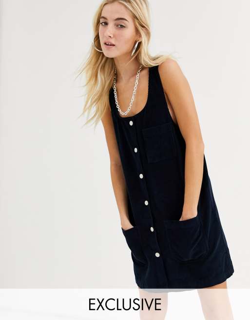 Button front shift dress cheap
