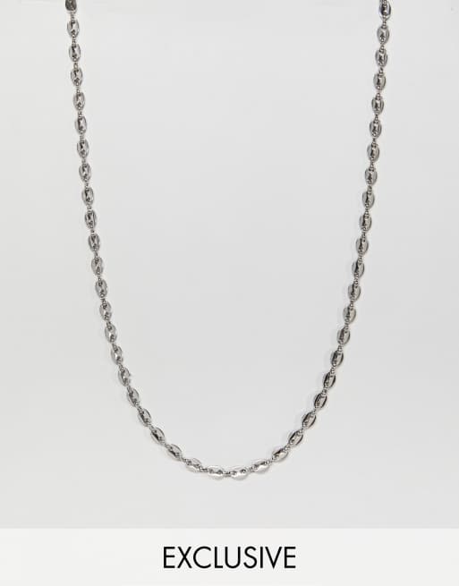Asos silver necklace new arrivals