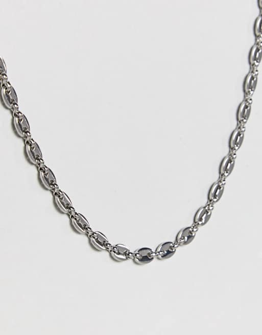 Vintage silver necklace clearance chain