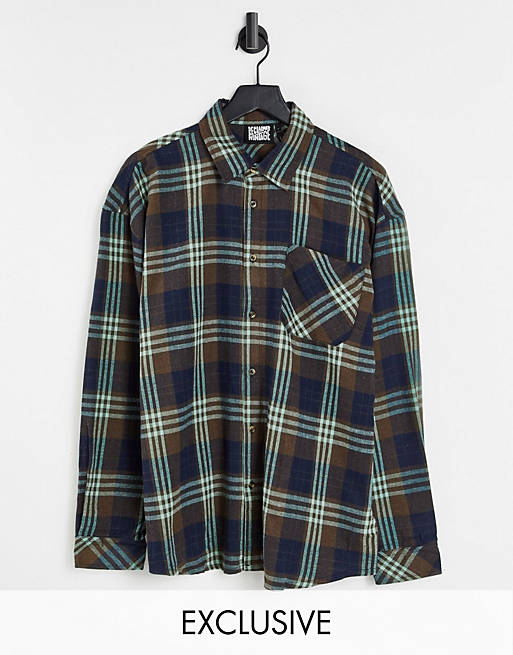  Reclaimed vintage inspired check shirt 