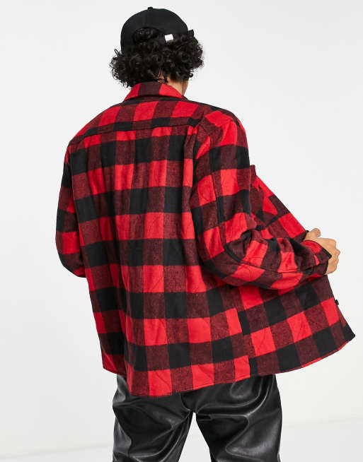 Reclaimed Vintage Inspired - Chemise à carreaux buffalo , 4 de 4