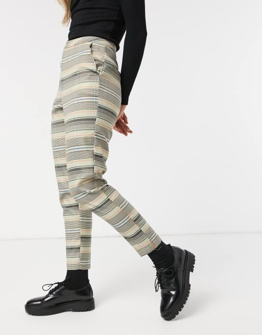 Plaid Pants Sweatpants Women, Women Plaid Vintage Pants