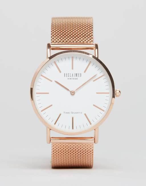 Asos reclaimed top vintage watch