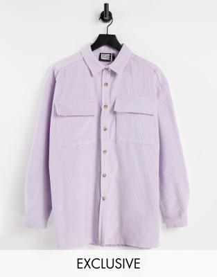 Lilac corduroy shirt Clearance