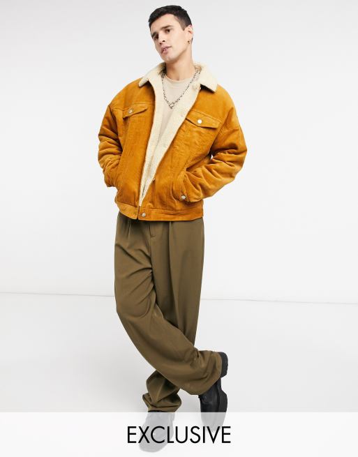 Asos corduroy jacket deals