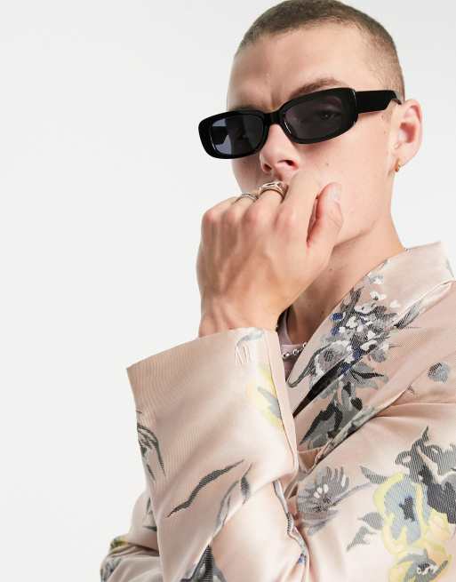 Reclaimed Vintage Inspired – Couture – Blommig kavaj, del av kostym, 3 av 4